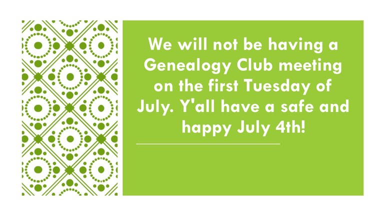 Genealogy Club cancelled.jpg