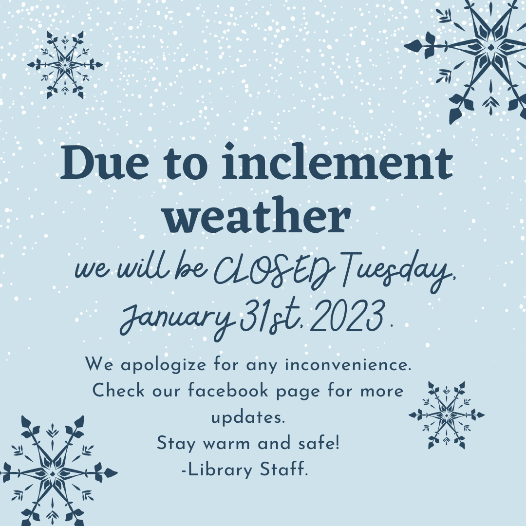 Minimal snowflake closed due to snow announcement instagram post .png